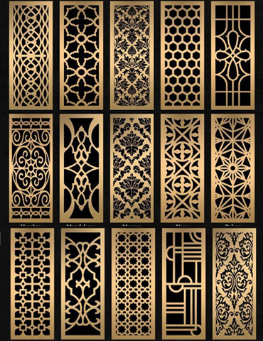 Laser Cut Decorative Metal Panels