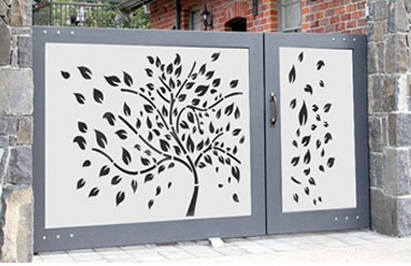 Laser Cut Metal Gates Design